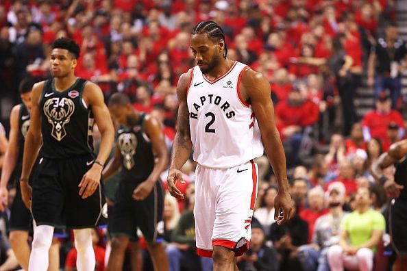 The Raptors beat the first seed Bucks